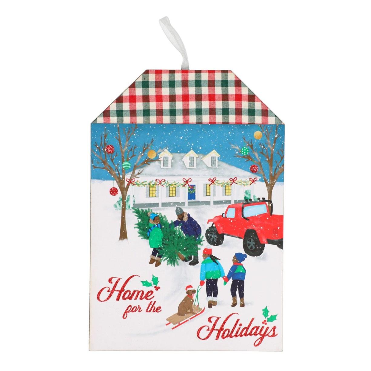 Christmas Wall Decorations | Holidays Christmas House Tag Wall Signs